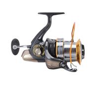 Halearo Carrete de pesca Spinning de aleación de aluminio liso de fusión larga para pesca en agua salada y de agua dulce, 1 carrete de spinning