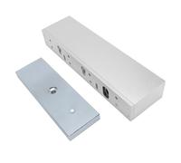 Halearo Cerradura Magnética Eléctrica Cerradura Electromagnética de Alta Resistencia de 500 Kg con Modo NC a Prueba de Fallas para Puertas de Madera y Metal Aleación de Aluminio 10.4x2.9x1.6in