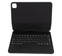Halearo Funda Ligera con Teclado Bluetooth Inalámbrico con Panel Táctil de Rotación de 360 Grados para Tableta iOS Pro de 11 Pulgadas y Air de 10,9 Pulgadas Hecha de Fibra Delicada