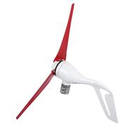 Halearo Generador Eólico de 400W Molino de Viento Eléctrico de Diseño Compacto para Uso Doméstico, 3 Aspas de Fibra de Nailon, Funcionamiento Confiable y Silencioso