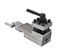 Halearo Herramienta de Torno con Abrazadera de Tornillo Mini Abrazadera Deslizante de 2 Vías para 0618 12 14, Altamente Duradera para Usuarios de Máquinas de Torno