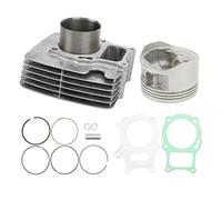 Halearo Kit de Juntas de Pistón de Cilindro de 250 de Alta Resistencia para Rendimiento del Motor en Recon 250 Sportrax TRX250X 1997-2016 Aluminio 68,5 Mm 12 Piezas