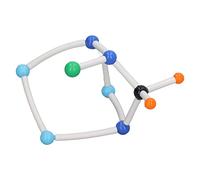 Halearo Kit de Modelo Molecular de Química Ayuda de ángulo de Enlace de | Estructuras Orgánicas, átomos Coloridos de Pp, Estereoquímica, Compatibilidad C H O N, Uso en Laboratorio en el Aula, Caja