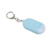Halearo Llavero Compacto de Alarma de Autodefensa con Sirena de 130 DB con Luz Estroboscópica LED para Defensa de Seguridad de Emergencia, Alarma de Seguridad Portátil para Niños y Adultos (Azul)