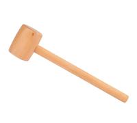 Halearo Mazo de Carpintero de Madera Maciza, Mano de Obra Exquisita, Larga Vida útil, Martillo de 1 Pieza, Perfecto para Impresión de Herramientas Artesanales de Cuero, Aficionados