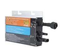 Halearo Microinversor Solar de 500W, Protección de Corriente de Onda Sinusoidal, Aleación de Aluminio para de Generación de Energía Trifásico