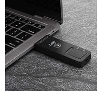 Halearo Mini reproductor de música MP3 portátil con calidad sin pérdida de datos para deportes al aire libre, material ABS resistente, soporta tarjeta de memoria de 32 GB, incluye auricular y cordón
