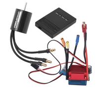 Halearo Motor sin Escobillas 2430 6300KV con ESC de 25 A y Tarjeta de Programación para Coches RC 1/16 1/18: Alto par, Diseño Eficiente