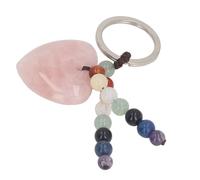 Halearo Potente Amuleto Protector de Piedra de Chakra del Corazón, Cristal para Equilibrar los Chakras, Colgante de Collar, Decoración de Bolsa (20.03)
