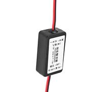 Halearo Rectificador de Filtro de Alimentación de Cámara de Visión Trasera de Coche de 12 V, Fuente de Alimentación Estabilizada para Cámara de Marcha Atrás Elimina la Vibración de la