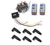 Halearo Relé Solenoide de Cabrestante Eléctrico de 12 V y Contactores de Alta Durabilidad para Vehículos ATV UTV 4X4 con Controles Remotos