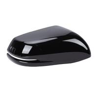 Halearo Tapa de Espejo Retrovisor con Clamp/Holder para CRV EX Edición Especial Elegante Tapa de Espejo Negro con Señal de Giro, Fácil Instalación para 2017-2022, Diseño Protector de Escudo (Lado