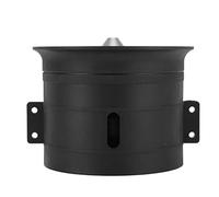 Halearo Ventilador de Conducto RC, 12 Aspas, Alto Rendimiento, 80mm, para Motor QX QF3538, Kit de Aleación de Aluminio de Plástico Duradero (CW)