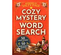 Halehaven Cove - Murder at The Salty Page: A Cozy Mystery Word Search Book for Adults - 50 Original Stories and 50 Puzzles | Follow the Clues and Solve the Seaside Murder Mystery