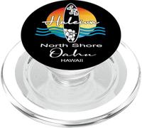 Haleiwa North Shore Oahu Hawaii Surfer Paradise Souvenir PopSockets PopGrip para MagSafe