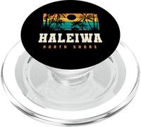 Haleiwa North Shore Surfer Beach Vacaciones Hawaii PopSockets PopGrip para MagSafe