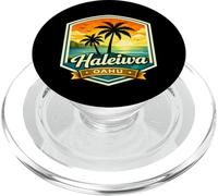 Haleiwa Oahu North Shore Hawaii Puesta de Sol Palm Beach PopSockets PopGrip para MagSafe