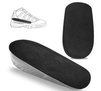 halercay 1 Par 2CM de Altura Aumentando Talón Plantillas,Invisible Aumento de Altura Plantillas,Plantillas Aumentadas Unisex,que Pueden Agregar Altura a tus Zapatos (2cm)