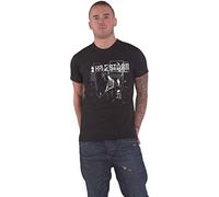 Halestorm Camiseta The Wild Cover Band Logo Oficial Unisex Negro, Negro, XL