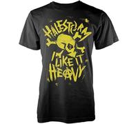 Halestorm Punk Skull T-Shirt Graphic Top Printed Shirt Short-Sleeve tee Mens(Medium)