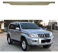 HALEUP Coche Maletero Cubierta De Carga Retráctil para Toyota Land Cruiser Prado LC120 FJ120 120, Trunk Estante de Partición Privacidad Seguridad Cargo Protectora Cubierta Trasero,A