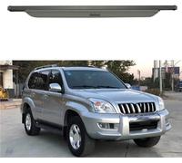 HALEUP Coche Maletero Cubierta De Carga Retráctil para Toyota Land Cruiser Prado LC120 FJ120 120, Trunk Estante de Partición Privacidad Seguridad Cargo Protectora Cubierta Trasero,B