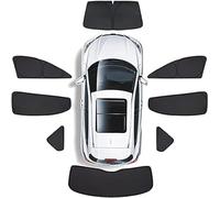 HALEUP Protector Solar Lateral para Coche para Skoda Octavia 2008-2014, Trasera Delanteras Ventanas Parasoles Protección Privacidad Boquear los Rayos UV, E-8Pcs Wholecar