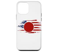 Half American Japanese - USA Japan Flag United States Carcasa para iPhone 12 Mini