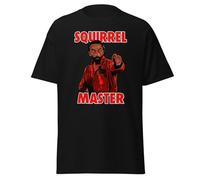 Half Baked tee Squirrel Master 90s Movie T Shirt Black XXL
