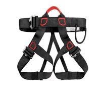 Half Body Safety Belt - Adjustable Lightweight, Waist Harness, Professional Climbing Gear Support System, Durable Fall Protection Strap, Outdoor Rappelling Equipment | Men Women Adventure Use