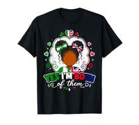 Half British Half Irish UK Ireland Flag Kids Girls Camiseta
