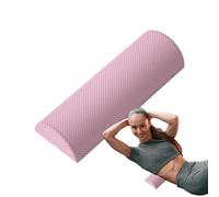 Half Foam Roller - Back Stretching Roller, High-Density EVA with Firm Support for Muscle Massage Relaxing Supplies Yoga Workout Equipment for Sports Rehabilitation Physical Core