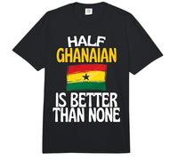 Half Ghanaian Is Better Than Ninguno Funny Ghana Cita Comfort Colors Adult Heavyweight T-Shirt