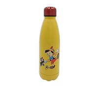 Half Moon Bay Botella Agua Acero Inoxidable Disney Pinocho - Botella metálica 500ml, Botella térmica Reutilizable - Botella Termica de Frío/Caliente - Licencia Oficial