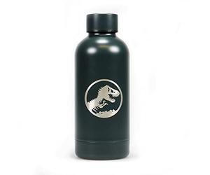 Half Moon Bay Botella Agua Acero Inoxidable Jurassic Park Life Finds a Way - Botella metálica 500ml, Botella térmica Reutilizable - Botella Termica de Frío/Caliente - Licencia Oficial