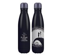 Half Moon Bay Botella agua acero inoxidable Pesadilla antes de Navidad - Botella metálica 500ml, Botella térmica reutilizable - Botella Termica de Frío/Caliente - Licencia oficial