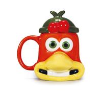 Half Moon Bay Chicken Run Ginger Mug With Lid