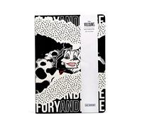 Half Moon Bay Cuaderno A5 Disney Cruella de Vill 101 dalmata - Libreta Disney A5 - Papeleria Disney - Producto con licencia oficial, Negro