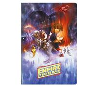 Half Moon Bay Cuaderno Star Wars The empire strikes back - Cuaderno A5 - Cuaderno hojas blancas - Libreta A5 hojas blancas / Cuaderno notas - Bloc de notas A5 - Licencia oficial