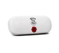 Half Moon Bay Funda rígida para gafas de Harry Potter | Funda rígida para gafas para mujeres y niños | Regalos de Harry Potter y regalos para amantes de los libros | Impresión de letras multicolor