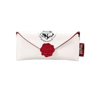Half Moon Bay Glasses Case Funda de Gafas Harry Potter, sobre de Carta, Blanco, Rojo, Talla única Unisex Adulto