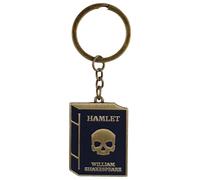 Half Moon Bay Llavero unisex de metal novedoso (paquete de 1), Gold, 1.5", Macbeth