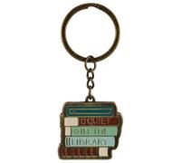 Half Moon Bay Llavero unisex de metal novedoso (paquete de 1), multicolor, 1.5", Silencioso