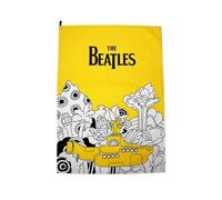 Half Moon Bay Paño de Cocina The Beatles Yellow Submarine | Toalla de Cocina 100% algodón | Mercancía de los Beatles | Regalos para papás | Accesorios de Cocina Retro