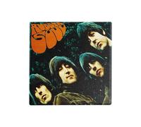 Half Moon Bay Rubber Soul Album Cover - The Beatles - Posavasos Multicolor de gres de 4 Pulgadas, CST1BTS05
