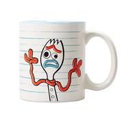 Half Moon Bay Taza de desayuno Forky, Toy Story 4 (cerámica)