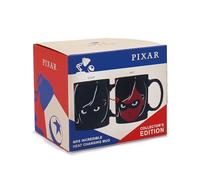 Half Moon Bay Taza Disney Los Increíbles Termocolora - Taza desayuno Disney - Taza cerámica 400 ml - Taza te - Taza café - Licencia oficial