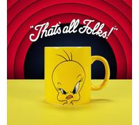 Half Moon Bay Taza Looney Tunes Bugs Piolín - Taza desayuno - Taza cerámica 350 ml - Taza te - Taza café - Licencia oficial