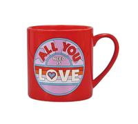 Half Moon Bay The Beatles All You Need Is - Taza de café | Taza de té y taza para papá | Regalos de los Beatles y regalos de música para hombres | Tazas de té de los Beatles | Taza novedosa | Regalos
