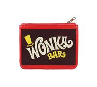 Half Moon Bay Wonka - Monedero para Mujeres y Hombres | Soporte Ideal para Tarjetas de crédito y Billetera para Dinero | Monedero pequeño Inspirado en Wonka Bar y Recuerdos de película | Monedero y